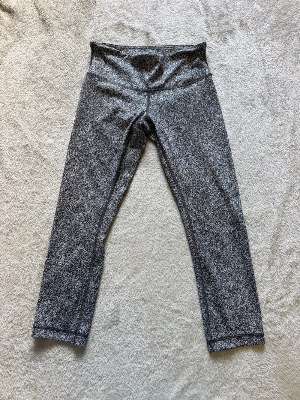 lululemon athletica Heathered Charcoal High-Rise Leggings
